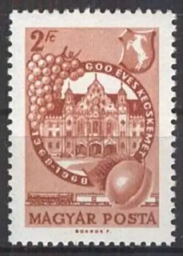 UNGARN 1968 Mi-Nr. 2397 A o used