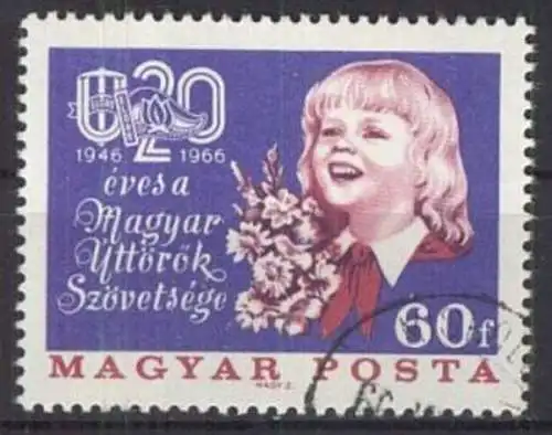 UNGARN 1966 Mi-Nr. 2251 A o used