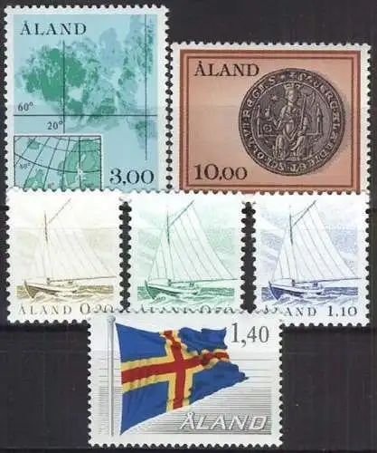 ALAND 1984 Mi-Nr. 1/6 ** MNH