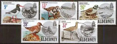 ALDERNEY 1984 Mi-Nr. 13/17 ** MNH