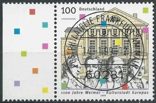 DEUTSCHLAND 1999 Mi-Nr. 2028 o used - aus Abo