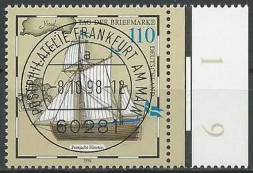 DEUTSCHLAND 1998 Mi-Nr. 2022 o used - aus Abo