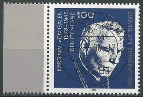 DEUTSCHLAND 1996 Mi-Nr. 1848 o used - aus Abo