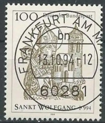 DEUTSCHLAND 1994 Mi-Nr. 1762 o used - aus Abo