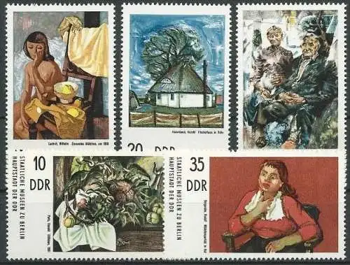 DDR 1974 Mi-Nr. 2001/05 ** MNH