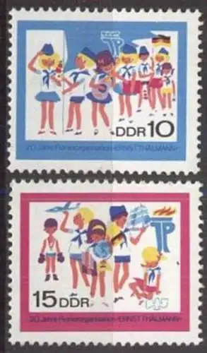 DDR 1968 Mi-Nr. 1432/33 ** MNH