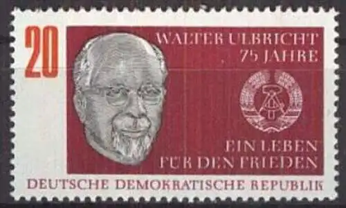 DDR 1968 Mi-Nr. 1383 ** MNH