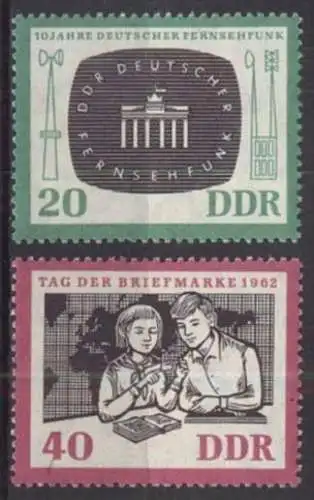 DDR 1962 Mi-Nr. 923/24 ** MNH