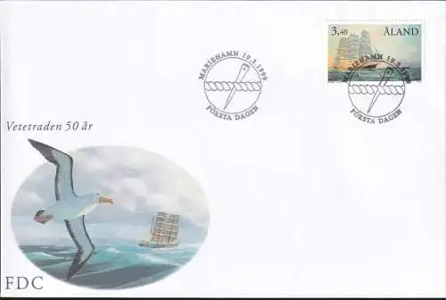 ALAND 1999 Mi-Nr. 155  FDC