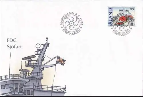 ALAND 1998 Mi-Nr. 142  FDC