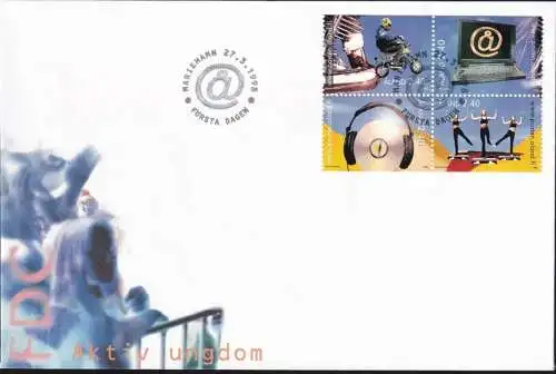 ALAND 1998 Mi-Nr. 136/39  FDC