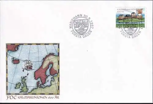 ALAND 1997 Mi-Nr. 129  FDC