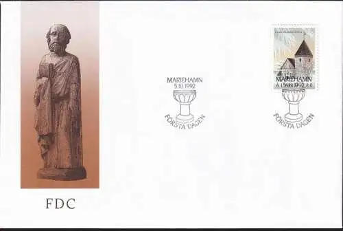 ALAND 1992 Mi-Nr. 64  FDC