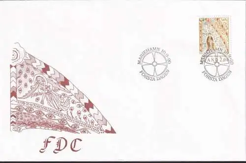 ALAND 1990 Mi-Nr. 42  FDC