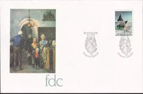 ALAND 1989 Mi-Nr. 37  FDC