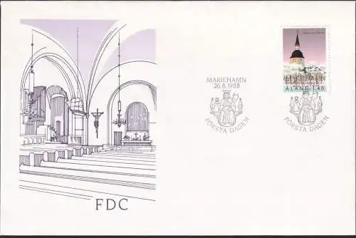 ALAND 1988 Mi-Nr. 31  FDC