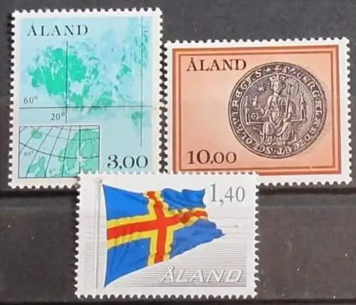 ALAND 1984 Mi-Nr. 4/6 ** MNH