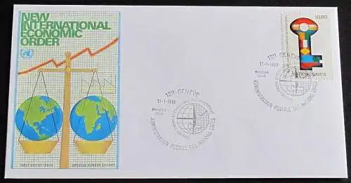 UNO GENF 1980 Mi-Nr. 88 FDC