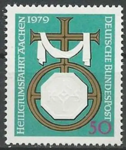 DEUTSCHLAND 1979 Mi-Nr. 1017 ** MNH