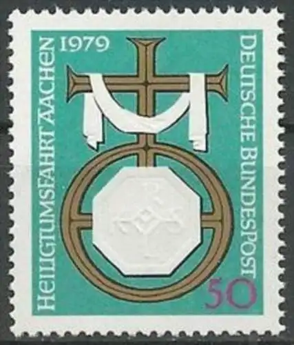 DEUTSCHLAND 1979 Mi-Nr. 1017 ** MNH