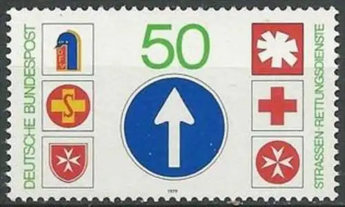 DEUTSCHLAND 1979 Mi-Nr. 1004 ** MNH