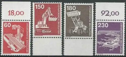 DEUTSCHLAND 1978 Mi-Nr. 990/94 ** MNH