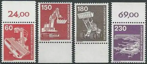 DEUTSCHLAND 1978 Mi-Nr. 990/94 ** MNH