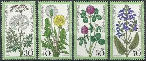 DEUTSCHLAND 1977 Mi-Nr. 949/52 ** MNH