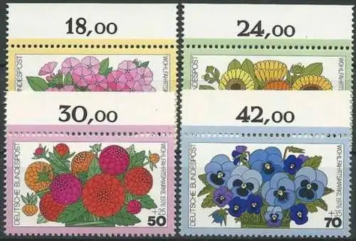 DEUTSCHLAND 1976 Mi-Nr. 904/07 ** MNH