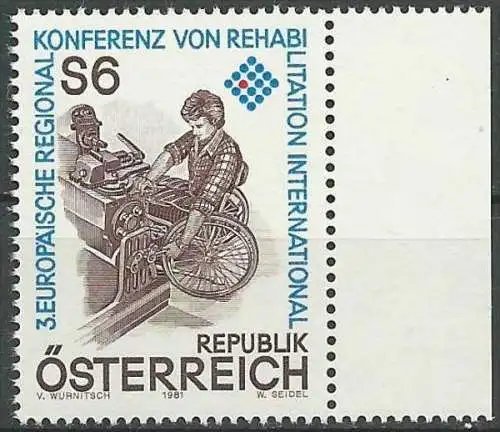 ÖSTERREICH 1981 Mi-Nr. 1667 ** MNH