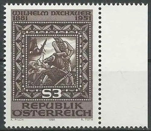 ÖSTERREICH 1981 Mi-Nr. 1666 ** MNH