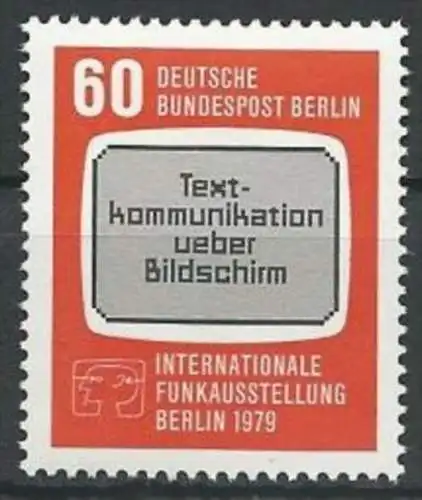 BERLIN 1979 Mi-Nr. 600 ** MNH