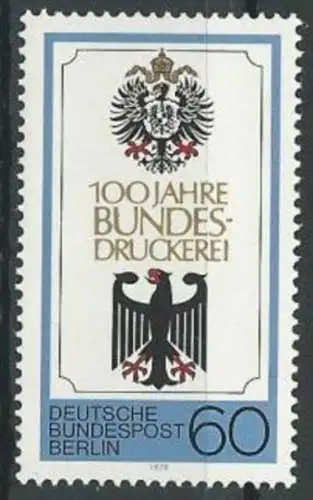 BERLIN 1979 Mi-Nr. 598 ** MNH