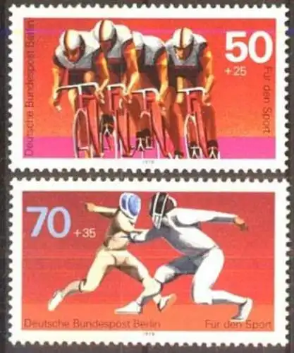 BERLIN 1978 Mi-Nr. 567/68 ** MNH