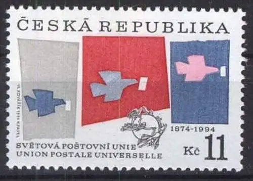 TSCHECHISCHE REPUBLIK 1994 Mi-Nr. 48 ** MNH