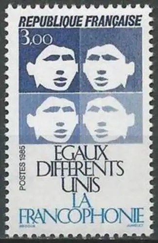 FRANKREICH 1985 Mi-Nr. 2476 ** MNH