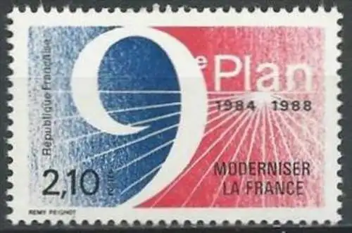 FRANKREICH 1984 Mi-Nr. 2475 ** MNH
