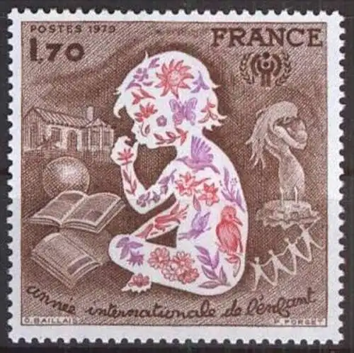 FRANKREICH 1979 Mi-Nr. 2133 ** MNH