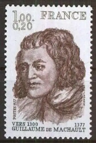 FRANKREICH 1977 Mi-Nr. 2053 ** MNH