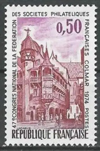 FRANKREICH 1974 Mi-Nr. 1876 ** MNH