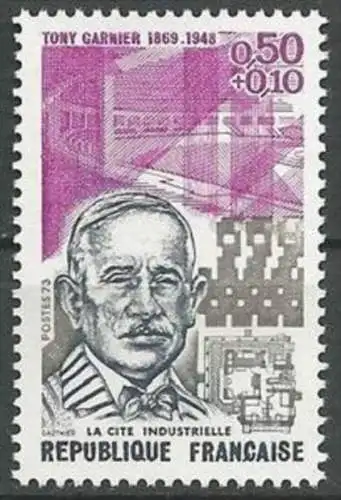 FRANKREICH 1973 Mi-Nr. 1856 ** MNH