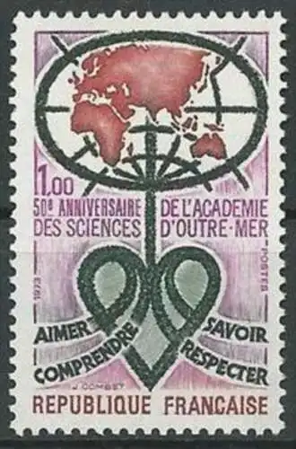 FRANKREICH 1973 Mi-Nr. 1836 ** MNH