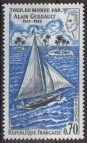 FRANKREICH 1970 Mi-Nr. 1694 ** MNH