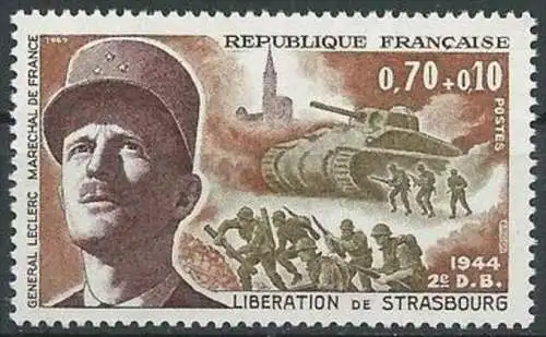 FRANKREICH 1969 Mi-Nr. 1691 ** MNH