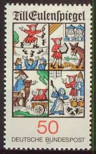 DEUTSCHLAND 1977 Mi-Nr. 922 ** MNH