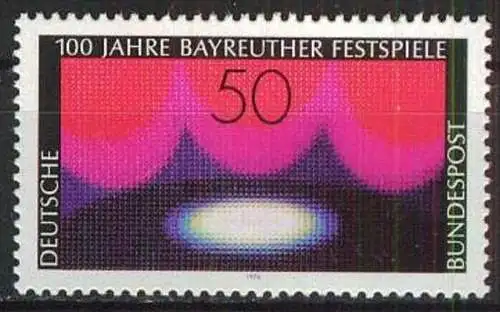 DEUTSCHLAND 1976 Mi-Nr. 896 ** MNH