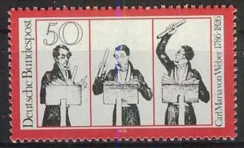 DEUTSCHLAND 1976 Mi-Nr. 894 ** MNH