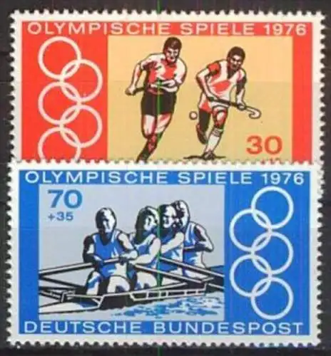 DEUTSCHLAND 1976 Mi-Nr. 888/89 ** MNH
