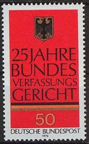 DEUTSCHLAND 1976 Mi-Nr. 879 ** MNH