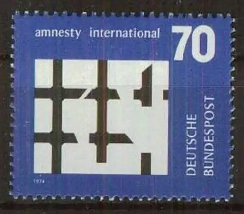 DEUTSCHLAND 1974 Mi-Nr. 814 ** MNH